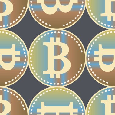 bitcoins parlak parlak pahalı sikkeleri ile Seamless modeli 