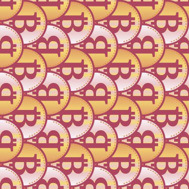 bitcoins parlak parlak pahalı sikkeleri ile Seamless modeli 