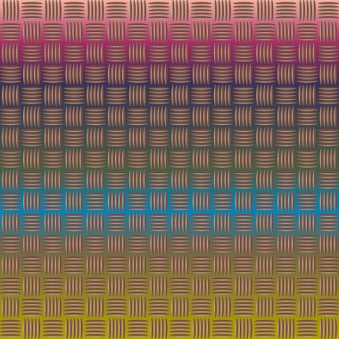 Oluklu Metal Dikişsiz desen vektör çizim.