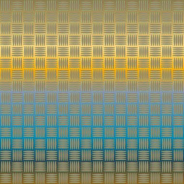 Oluklu Metal Dikişsiz desen vektör çizim.