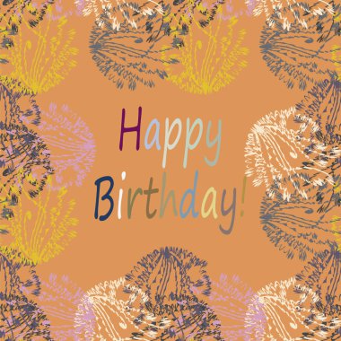 Soyut zentangle sanat oyma kart tasarımı doodle ile parlak renklerde ilham.