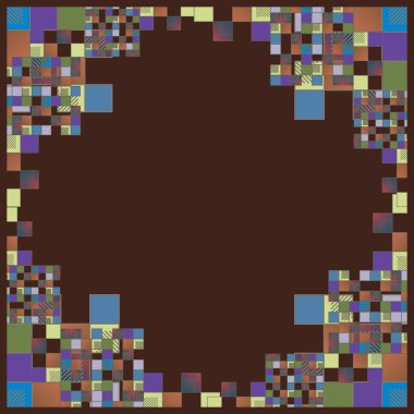 soyut geometrik renksiz desen