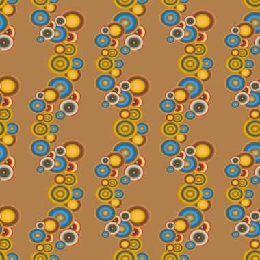 Daireler, arka plan ile geometrik seamless modeli