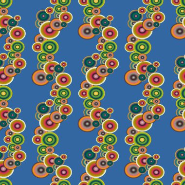 Daireler, arka plan ile geometrik seamless modeli