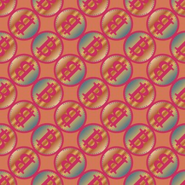 bitcoins parlak parlak pahalı sikkeleri ile Seamless modeli 