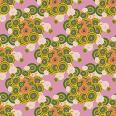 Daireler, arka plan ile geometrik seamless modeli