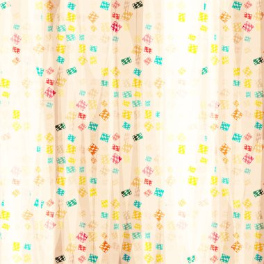 Çok renkli geometrik geleneksel seamless modeli, vektör çizim