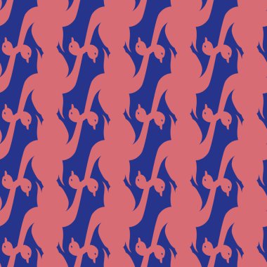 Kuğu renkli parlak seamless modeli