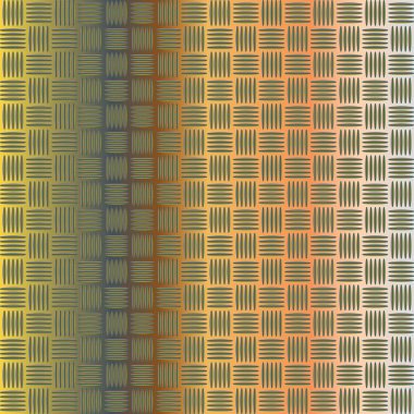 Oluklu Metal Dikişsiz desen vektör çizim.