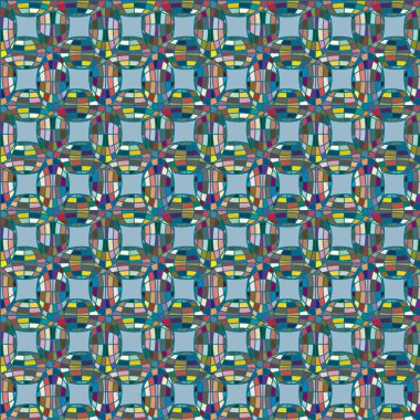 Renk seamless modeli ile işbirliği dünya küre.