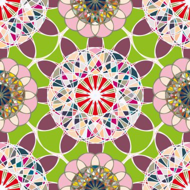  soyut geometrik Dikişsiz desen arka planı için