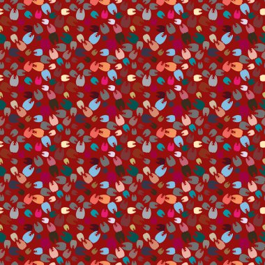 Çok renkli diş parlak Dikişsiz desen arka planı için.