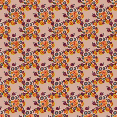 Daireler, arka plan ile geometrik seamless modeli