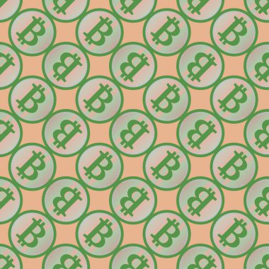 bitcoins parlak parlak pahalı sikkeleri ile Seamless modeli 