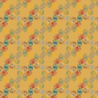 Soyut geometrik renkli seamless modeli, arka plan