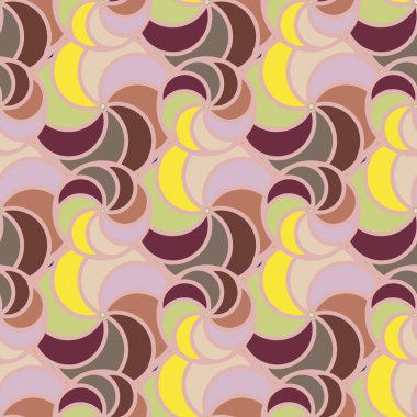 soyut geometrik renk desenli vektör çizimi