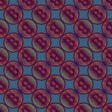 bitcoins parlak parlak pahalı sikkeleri ile Seamless modeli 