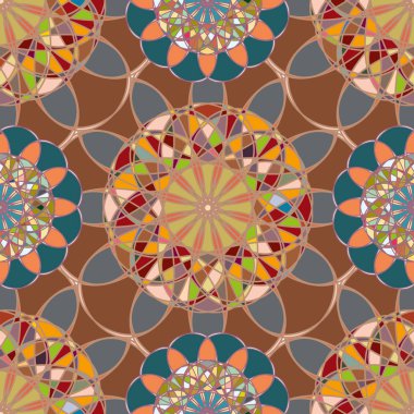  soyut geometrik Dikişsiz desen arka planı için