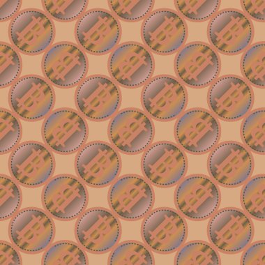 bitcoins parlak parlak pahalı sikkeleri ile Seamless modeli 