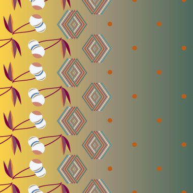 kiraz seamless modeli. Tekstil Ambalaj ve duvar kağıtları için iyi.