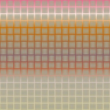 Oluklu Metal Dikişsiz desen vektör çizim.