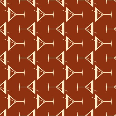 Tropik kokteyller renkli seamless modeli