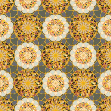  soyut geometrik Dikişsiz desen arka planı için