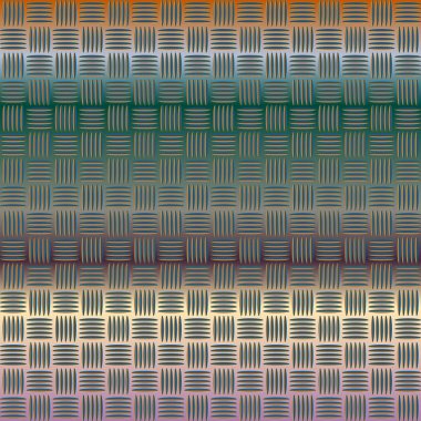 Oluklu Metal seamless modeli. Vektör çizim 