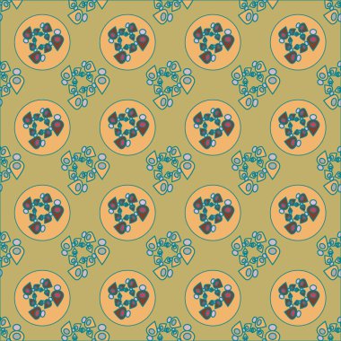 arkaplan için soyut geometrik renksiz desen. 