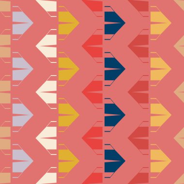 çizgi film kamp çadırları ile renk seamless modeli