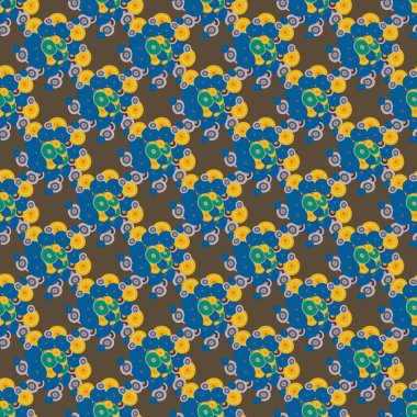 Daireler, arka plan ile geometrik seamless modeli