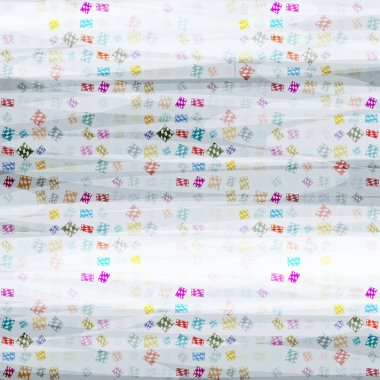 Çok renkli geometrik geleneksel seamless modeli, vektör çizim