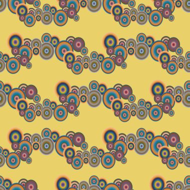 Daireler, arka plan ile geometrik seamless modeli