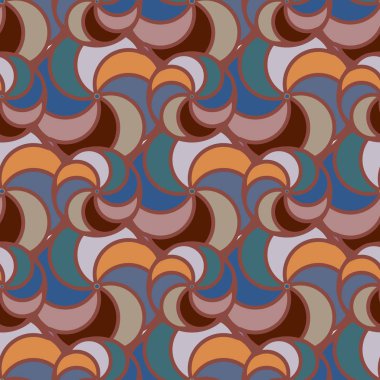 soyut geometrik renk desenli vektör çizimi