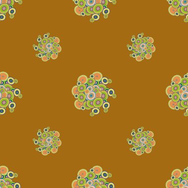 Daireler, arka plan ile geometrik seamless modeli