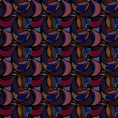 soyut geometrik renk desenli vektör çizimi