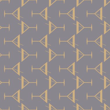 Tropik kokteyller renkli seamless modeli