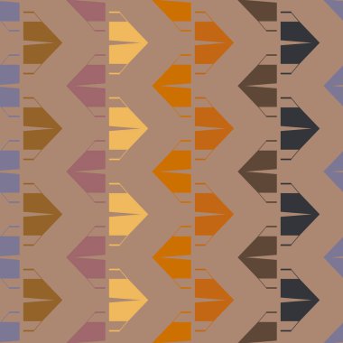 çizgi film kamp çadırları ile renk seamless modeli