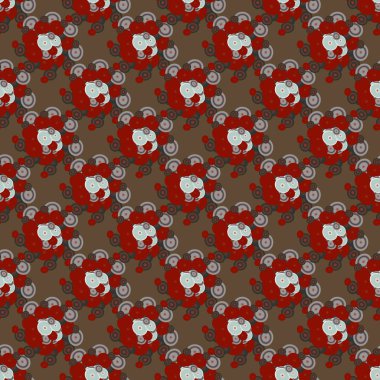 Daireler, arka plan ile geometrik seamless modeli