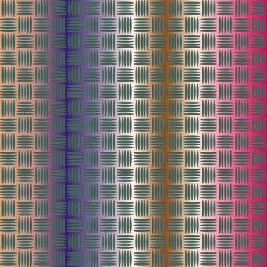 Oluklu Metal seamless modeli. Vektör çizim 