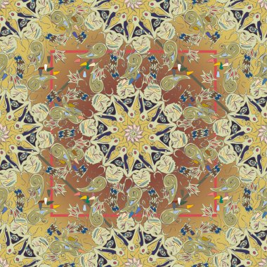 Arkaplan için soyut geometrik renkli desen. vektör illüstrasyonu 