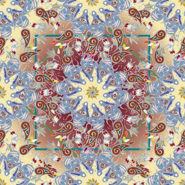 Arkaplan için soyut geometrik renkli desen. vektör illüstrasyonu 