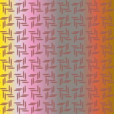 Oluklu Metal Dikişsiz desen vektör çizim.