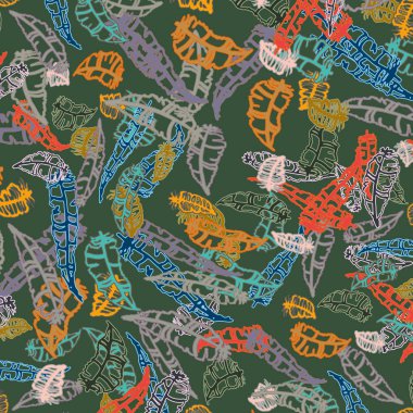 Tüyler, vektör çizim ile zemin 