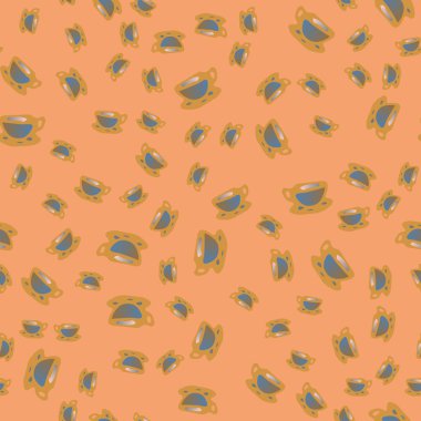 Kahve ya da çay Dikişsiz desen bardak.