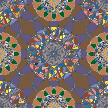  soyut geometrik Dikişsiz desen arka planı için