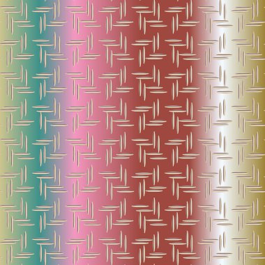 Oluklu Metal Dikişsiz desen vektör çizim.