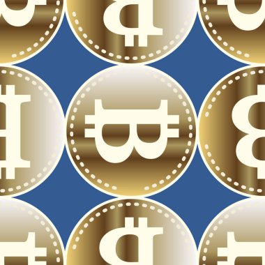 bitcoins parlak parlak pahalı sikkeleri ile Seamless modeli 