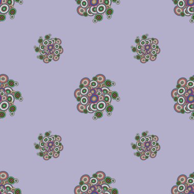 Daireler, arka plan ile geometrik seamless modeli