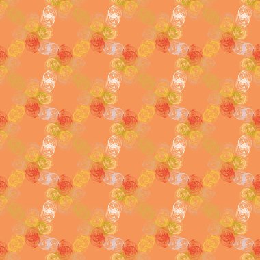 Soyut geometrik renkli seamless modeli, arka plan